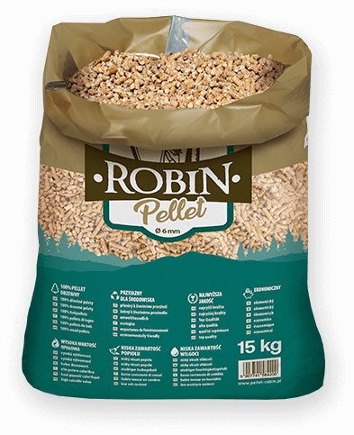 worek pelletu opałowego Robin do kupienia w Grajewie lub sklepie internetowym